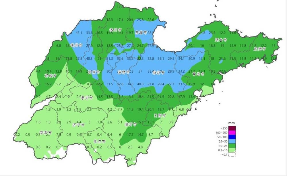 青岛天气预报及未来15日天气展望