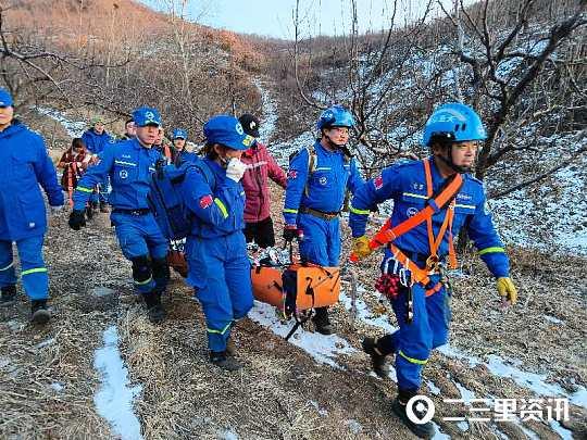 雪夜野山遇险，驴行经历中的生死救援