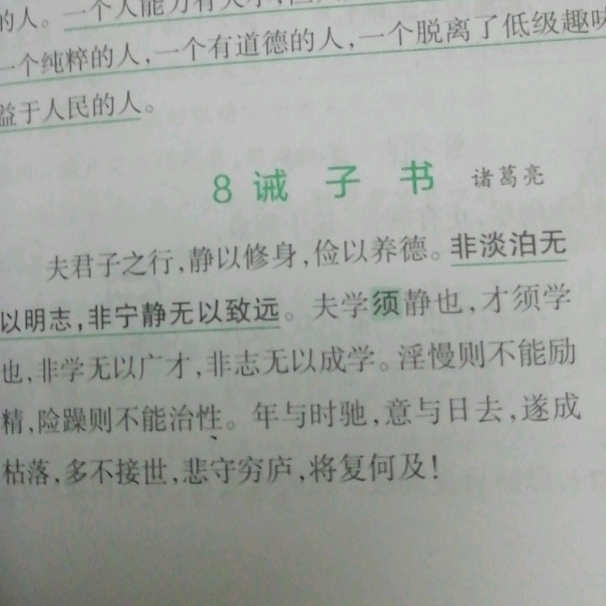 诫子书译文深度解析与育儿智慧箴言，诸葛亮的育儿教诲解读