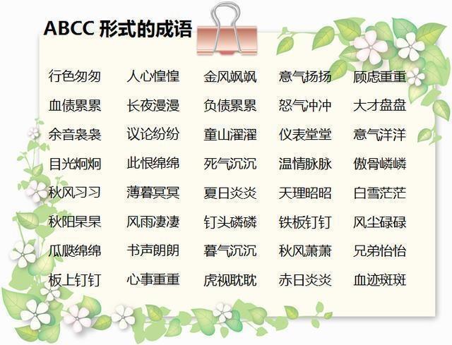 春之韵律，花开ABC，绿意盈心间